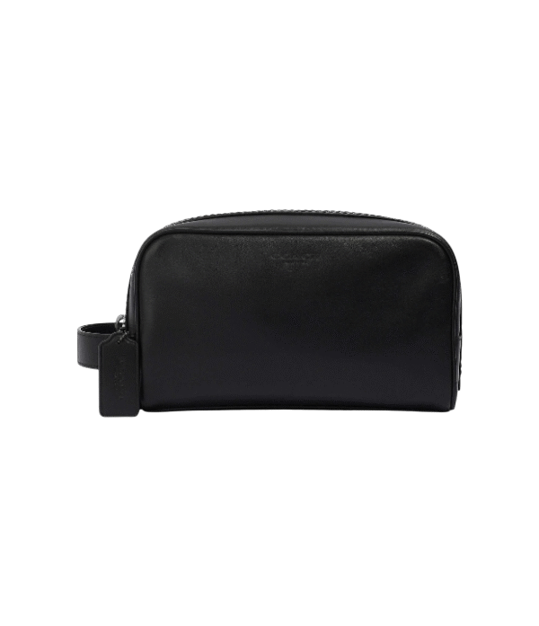 Neceser sobaquera coach negro liso