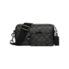 Crossbody Axel coach negro con monograma