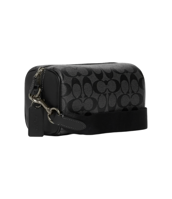 Crossbody Axel coach negro con monograma