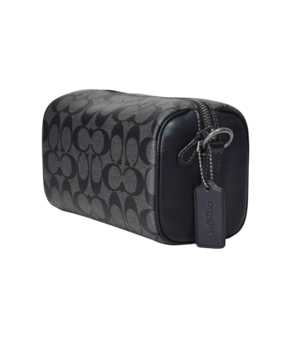 Crossbody Axel coach negro con monograma