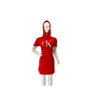 Vestido Casual Playa CK con capucha
