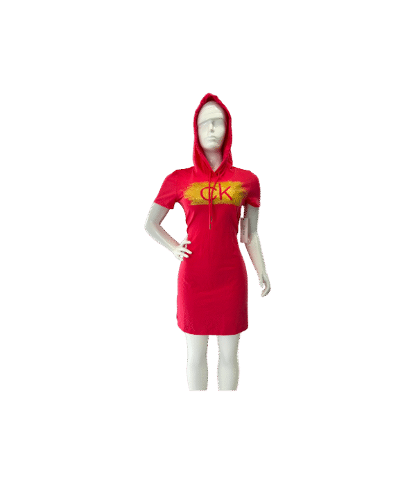 Vestido Casual Playa CK con capucha