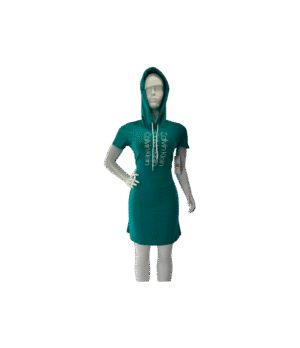 Vestido Casual Playa CK con capucha