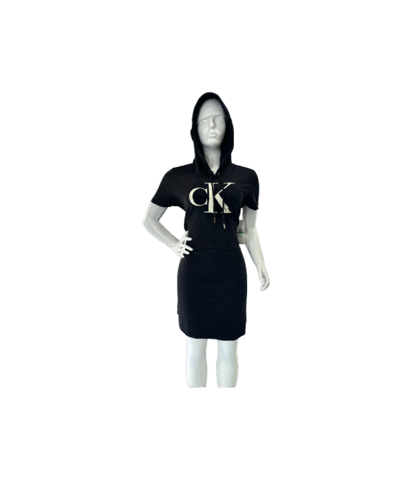 Vestido Casual Playa CK con capucha