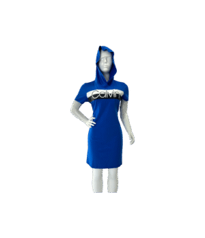 Vestido Casual Playa CK con capucha