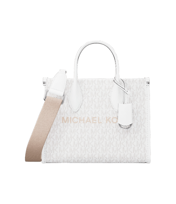 IMG_4580 Bolso cruzado Mirella blanco con logotipo