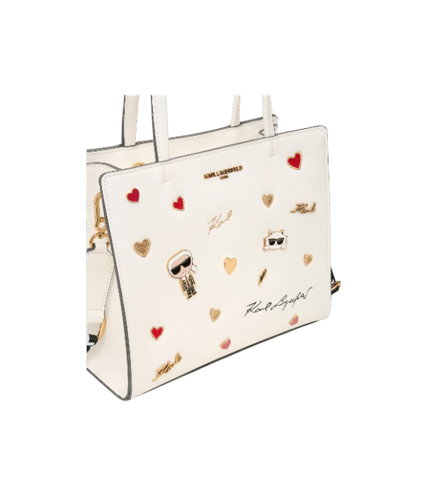 Crossbody satchel blanco