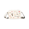 Crossbody pines blanca doble cierre