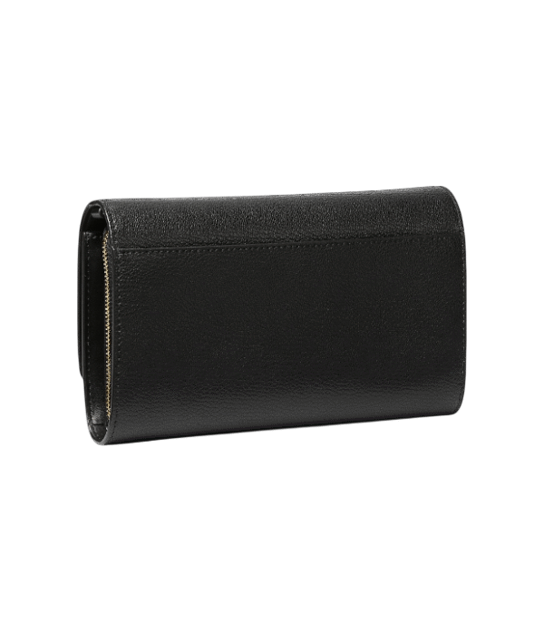 Bandolera Jet Set negro de piel