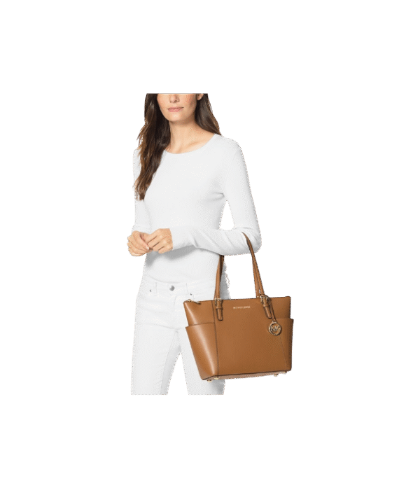 Bolso tote Charlotte grande camel