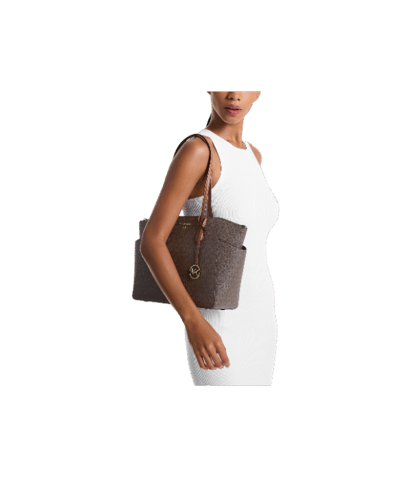 Bolso tote Marilyn mediano con marron