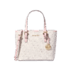 Crossbody tote chica jet set rosa