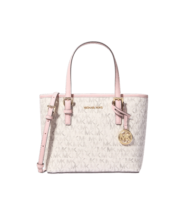 Crossbody tote chica jet set rosa