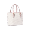 Crossbody tote chica jet set rosa