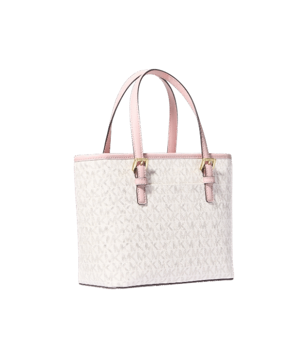 Crossbody tote chica jet set rosa