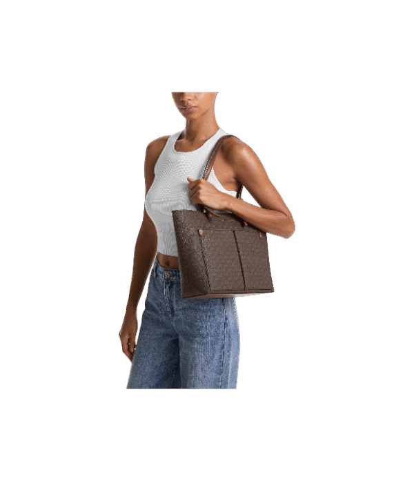 IMG_4705 Jet set travel tote mediana marron