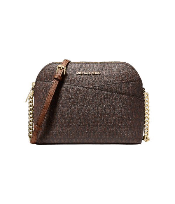 IMG_4755 Crossbody jet set domo marron con logo