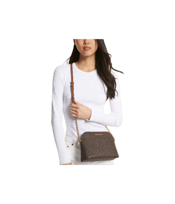 IMG_4757 Crossbody jet set domo marron con logo