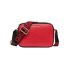 Crossbody maybell doble cierre rojo