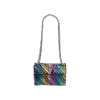 Crossbody Rainbow stripe woven