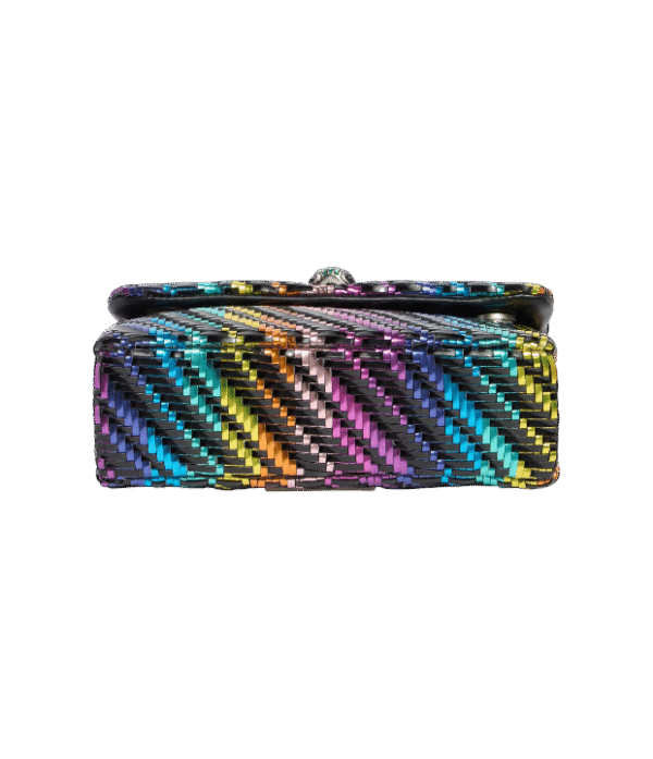 Crossbody Rainbow stripe woven