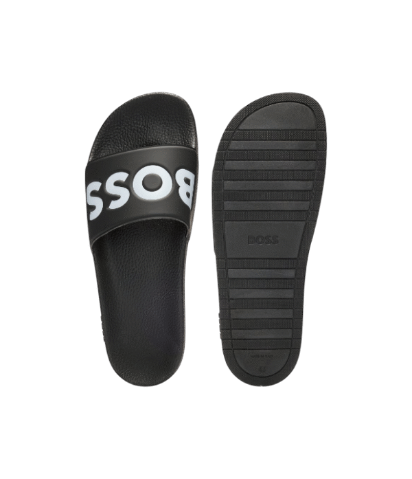 IMG_5478 Chanclas BOSS logo grande negro