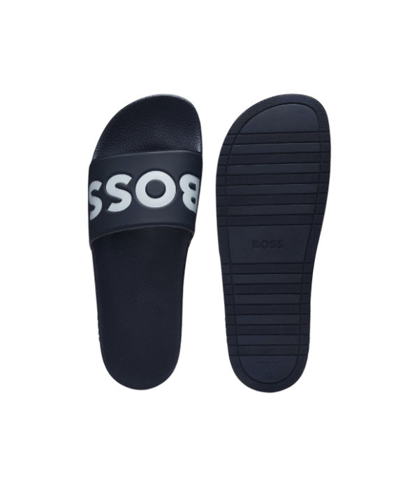 IMG_7415 Chanclas BOSS logo grande azul