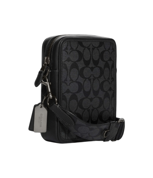 Crossbody Sullivan con logos negro