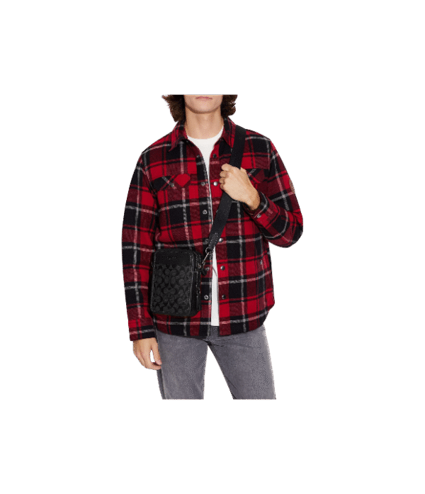 Crossbody Sullivan con logos negro