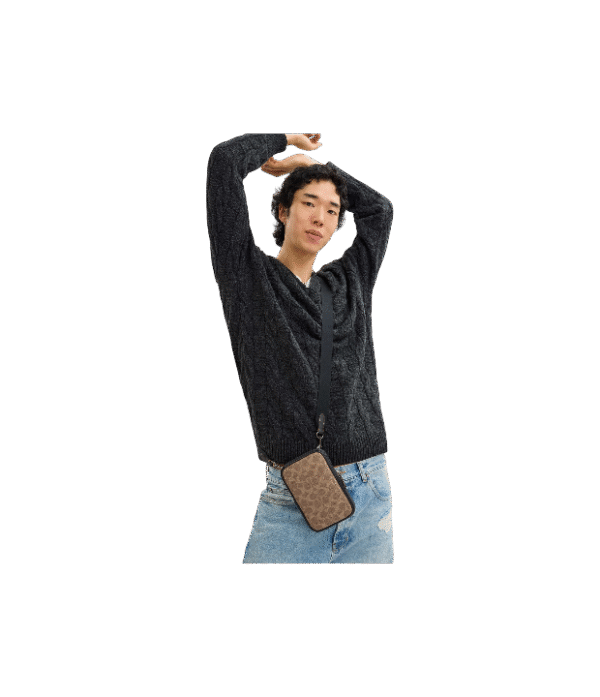 Crossbody mini coach cafe celular