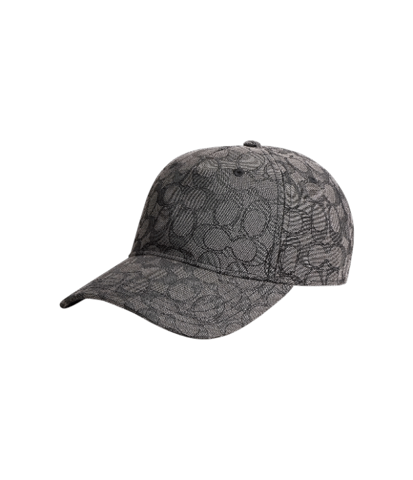 Gorra coach negro con logo