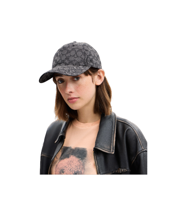 Gorra coach negro con logo