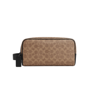 Neceser sobaquera coach café monograma grande