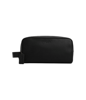 Neceser sobaquera coach negro liso grande
