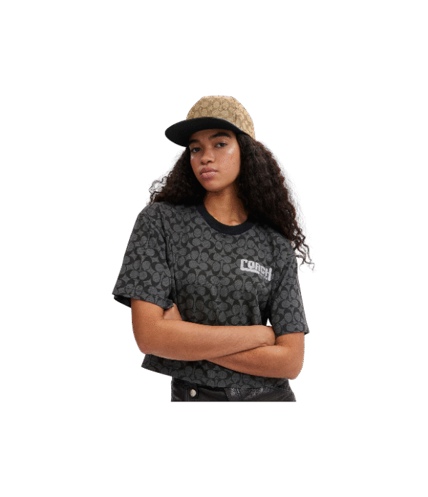 IMG_7491 Gorra coach café con logo plana