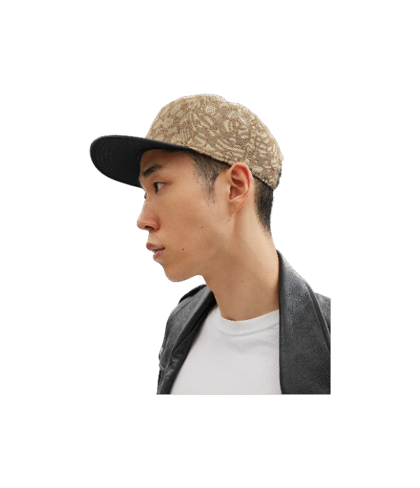 IMG_7492 Gorra coach café con logo plana