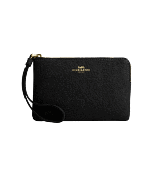 Muñequera coach un cierre azul liso