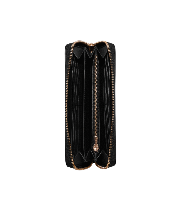 IMG_7533 Cartera grande de cierre largo negro piel