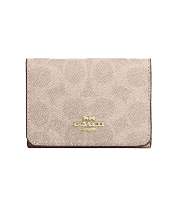 Cartera con tarjetero y monedero claro