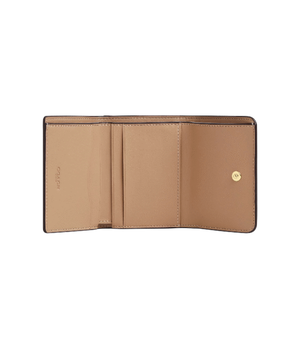 Cartera con tarjetero y monedero claro