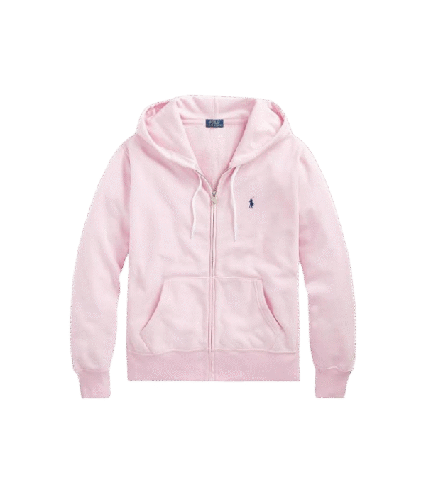 Suéter rosa con capucha RL