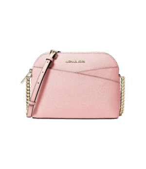 Crossbody jet set domo rosa con logo