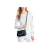 Crossbody Jet Set mediana de piel saffiano azul
