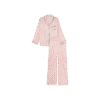 Conjunto de pijama largo rayas pink