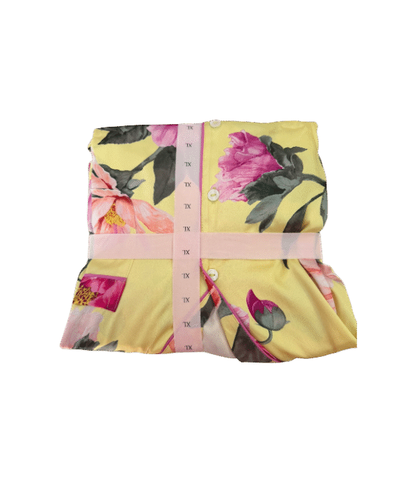 Conjunto de pijama corto floral