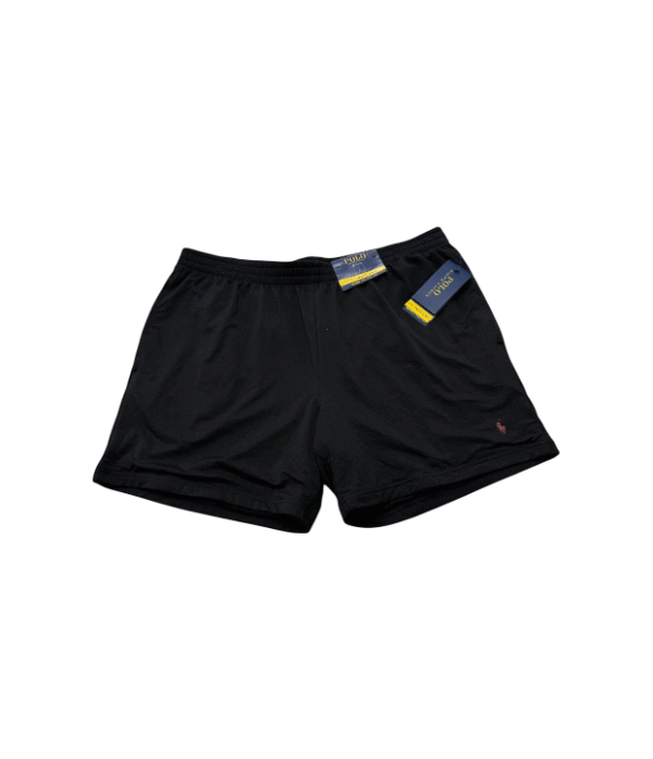 Short negro RL logo rojo