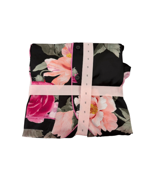 Conjunto de pijama corto floral