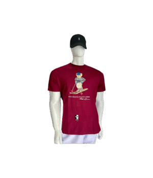 Playera estampado oso skye