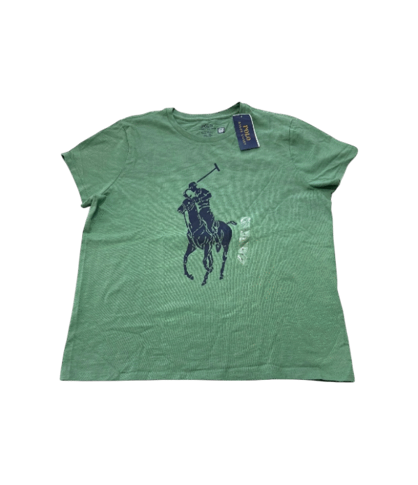 Blusa rosa logo grande RL