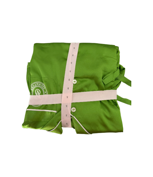 Conjunto de pijama corto verde